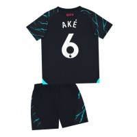 Dětský fotbalový dres Manchester City Nathan Ake #6 2023-24 Třetí Krátký Rukáv (+ trenýrky)